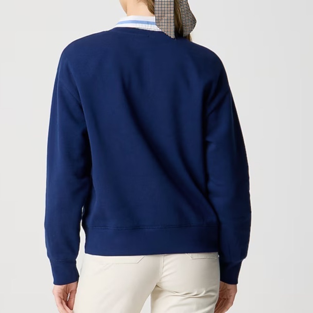 J crew navy blue New York graphic sweatshirt - Picture 3 of 4